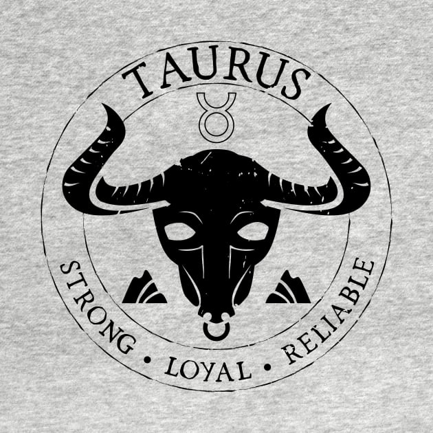 Taurus Zodiac Birthday Star Sign Zodiac Gift by atomguy